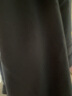 无印良品 MUJI 女式 天竺编织 T恤 短袖 正肩T恤 BBA01A2S 黑色 XL（165/92A） 实拍图