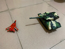 超大遙控坦克可發(fā)射親子對戰(zhàn)履帶式模型兒童充電動男孩越野車玩具 軍綠色【小號27CM】 標(biāo)配一組電池 曬單實拍圖