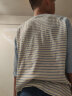 红豆居家（Hodohome）儿童睡衣男童夏季纯棉套头家居服中大童短袖短裤套装307航海蓝150 晒单实拍图