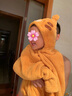 BABYGREAT嬰兒浴巾兒童洗澡巾斗篷帶帽子新生兒寶寶連帽包裹巾吸水速干四季 【連帽浴巾丨四季款】小虎兜兜 曬單實(shí)拍圖