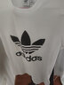 阿迪達斯（adidas）短袖女 2025年夏季透氣舒適時(shí)尚修身跑步運動(dòng)休閑圓領(lǐng)短袖T恤女 GN2899/白色/三葉草/尺碼偏大 M 曬單實(shí)拍圖