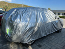 驁杰（AoJie）奧迪Q5車(chē)衣全車(chē)罩加厚防冰雹車(chē)套外罩防曬罩遮陽(yáng)罩防塵罩防曬 牛津布銀色 專(zhuān)車(chē)定制 曬單實(shí)拍圖