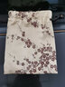 零號公館 手工刺繡錦囊雙層束口抽繩棉麻收納文玩布袋子珠寶首飾小福袋 梅花大號 15*19 曬單實(shí)拍圖