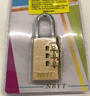 NBYT黃銅學(xué)生宿舍柜子拉桿箱行李箱背包健身房更衣柜子儲物柜工具箱鎖家用大門(mén)貨車(chē)密碼鎖掛鎖 T3513（大號）-4位 曬單實(shí)拍圖