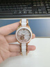 冠琴手表女士時(shí)尚全自動(dòng)機械表鏤空飛輪陶瓷女表進(jìn)口機芯女神防水腕表 16038間金白色 【店長(cháng)推薦】 30mm 曬單實(shí)拍圖