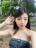 半粒胸鏈身體鏈項(xiàng)鏈鎖骨鏈女性感夏季潮酷辣妹比基尼露背鏈子飾品歐美 身體鏈+項(xiàng)鏈【銀色】 曬單實(shí)拍圖