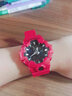 卡西歐（CASIO）手表G-SHOCK 防震防水多功能潮流運(yùn)動(dòng)男表時(shí)尚腕表送男友禮物 GA-700-4A消防紅黑撞色 曬單實(shí)拍圖