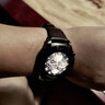 適配華為watch GT/2pro/TicWatch 榮耀magic2保時(shí)捷智能運(yùn)動(dòng)男真皮硅膠手表帶 棕色原線(xiàn) 黑色扣 方尾款 22mm 曬單實(shí)拍圖