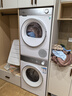 西門(mén)子（SIEMENS）小晶鉆智凈版Pro 洗烘套裝 10kg滾筒全自動(dòng)洗衣機+10kg變頻熱泵烘干機  WG52H1U00W+WQ53H2001W  曬單實(shí)拍圖