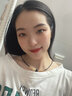 杜大生紅瑪瑙相思豆黃金頸鏈紅繩編織金項鏈女款金珠子999足金吊墜掛繩 黑瑪瑙+2粒光面金珠 約0.3-0.5g 曬單實(shí)拍圖