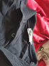 卡帝乐鳄鱼珠地棉短袖男士纯色POLO衫全棉翻领大码体恤衫潮 黑色 170 实拍图