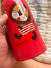 虎牌（TIGER）保溫杯兒童保溫杯水杯杯子雙杯蓋MBR-S06G-RR吸管款小獅子600ML 曬單實(shí)拍圖