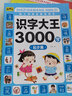 全套4冊 識字書 識字大王3000字 幼兒童認(rèn)字識字啟蒙卡片識字卡3-6幼兒園認(rèn)字神器寶寶看圖學(xué) 曬單實拍圖
