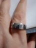 颯雅 六字真言戒指男歐美霸氣扳指鎢金復(fù)古男士單身刻字戒子飾品男戒 國標(biāo)23號 曬單實拍圖