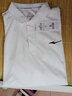 鴻星爾克 短袖t恤男裝夏季透氣紅星男士休閑POLO衫運動(dòng)跑步翻領(lǐng)寬松上衣男 正白 L 曬單實(shí)拍圖