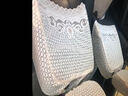2022新款全包圍汽車(chē)坐墊半截蕾絲汽車(chē)座套坐椅套定做座椅套四季通用全新訂制 A款米色半包 專(zhuān)車(chē)定制 請備注車(chē)型 曬單實(shí)拍圖