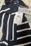 TOMMY HILFIGER【透氣舒適】夏季男裝珠地網(wǎng)眼條紋短袖T恤翻領POLO衫J9397 藍白條紋FAP M （推薦：135-150斤） 曬單實拍圖