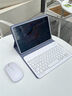 越殼適用聯(lián)想小新pad ProGT11.1鍵盤(pán)保護套pad11英寸2025款pro12.7二代磁吸款2023plus11/11.5保護殼 迷霧藍+七彩背光白色圓鍵鍵盤(pán)+禮包 聯(lián)想小新Pad 2024款 曬單實(shí)拍圖