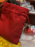 東之天地 紅色福袋錦囊棉麻香囊空袋文玩束口抽繩袋 收納小布袋絨布袋子 【5個(gè)】紅色福袋 曬單實(shí)拍圖