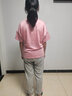 戀的休閑運(yùn)動(dòng)套裝女學(xué)生夏季高中初中生女生短袖衣服夏天上衣韓版寬松原宿風(fēng)少女中學(xué)生時(shí)尚潮流T恤褲子一套 圖片色套裝 M 曬單實(shí)拍圖