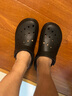 斯凱奇（SKECHERS）洞洞鞋男士秋季外穿泡泡鞋包頭軟底涼拖鞋243250 曬單實(shí)拍圖