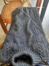 帝諾黑針黛貂絨線(xiàn)手編中粗長(cháng)毛貂絨毛線(xiàn)羊絨線(xiàn)手工編織毛線(xiàn)團毛衣圍巾 08煙灰色 曬單實(shí)拍圖