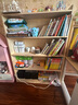 耐賽爾 實(shí)木書(shū)架落地多層置物架窄縫墻角儲物架家用客廳小型書(shū)柜 【層高28-加厚15板材】五層93CM 曬單實(shí)拍圖