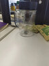 富光雙層玻璃杯透明茶杯辦公杯把手大容量男高硼硅水杯子生日送禮物 黑色 520ml 曬單實(shí)拍圖