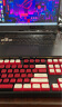 新贵GM1080有线无线蓝牙机械键盘 三模热插拔键盘 办公/游戏电竞键盘 RGB背光灯效 透光键帽 白红布丁PBT键帽-佳达隆G银PRO 晒单实拍图