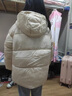 LPOX棉服女2025冬季棉衣韓版寬松學生短款面包服棉襖外套潮 白色 M [99-112斤] 曬單實拍圖