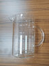 樂(lè )艾瑾家用大容量刻度杯耐熱加厚牛奶杯帶把手帶蓋量杯水杯玻璃杯果汁杯 1000ml【帶嘴無(wú)蓋】 曬單實(shí)拍圖