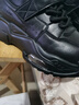 JWNM勁王真皮大碼女鞋2025秋冬新款厚底輕便增高老爹鞋女韓版休閑鞋女 黑色皮面單鞋 （標準尺碼） 42 曬單實(shí)拍圖