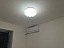 歐普（OPPLE）照明/奶油泡泡/原木奶油風吊燈Ra95智能白色客臥餐廳套餐DD A4【呵護光4燈】客/臥*2/餐廳 曬單實拍圖