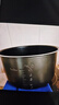美的電壓力鍋內膽4L/5L/6升304不銹鋼黑晶內鍋加厚不粘鍋配件 美的電壓力鍋8號6升黑晶內膽【送飯勺】 曬單實(shí)拍圖