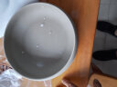瓷牌茗粗陶特大号茶洗陶瓷青花瓷水洗碗杯笔洗玻璃茶杯碗水盂功夫茶具茶道配件栽种水植花盆果盆 粗陶纯色茶洗-大号）（10英寸） 实拍图