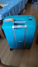 新秀麗（Samsonite）歐洲進(jìn)口時(shí)尚純色卡扣拉桿箱男女旅行行李箱 10U湖藍色 25英寸托運箱 曬單實(shí)拍圖