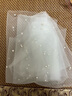 趣仕達新品搭配晚禮服一字肩的披肩新娘紗披肩春夏款珍珠蕾絲結婚紗白色薄禮服遮手臂加大碼韓版斗篷 新娘紗披肩春夏款珍珠蕾絲結婚紗白色薄禮服遮手臂加大 曬單實(shí)拍圖