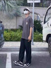 肯奈迪冰絲褲男 休閑褲男士春夏季簡(jiǎn)約直筒長(zhǎng)褲運(yùn)動(dòng)寬松闊腿褲子 黑色-冰絲休閑褲 L碼【160CM-166CM】 曬單實(shí)拍圖