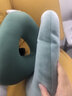 比克龍BIKRON兒童小學(xué)生午睡枕趴睡枕初高中生睡覺(jué)神器桌上午休抱枕成人 麋鹿角-綠色 曬單實(shí)拍圖