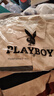 花花公子（PLAYBOY）男士外套男春季男裝潮流干部夾克男翻領(lǐng)工裝上衣拼接服飾 米色常規(guī)款 XL 曬單實(shí)拍圖
