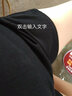 玖卡依牛仔短褲女2025春夏季新款韓版高腰顯瘦寬松學(xué)生百搭熱褲子ins潮 黑色 L 建議105-115斤 曬單實(shí)拍圖