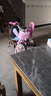 萌寶龍兒童自行車(chē)3-6歲男孩兩輪腳踏車(chē)女孩子童車(chē)2-8歲男童女童初學(xué)單車(chē) 芭比粉【非折疊/運動(dòng)款】+騎行禮包 12寸80-100cm適合2-4歲寶寶 曬單實(shí)拍圖