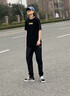 李寧運(yùn)動(dòng)褲男休閑褲子男衛(wèi)褲直筒褲夏秋款夏季加絨保暖跑步長(zhǎng)褲束腳褲 黑色收口-【棉質(zhì)·透氣】 L /175（建議120-140斤） 曬單實(shí)拍圖
