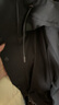 高梵【楊冪同款】黑金鵝絨服未來(lái)羊毛4.0五分羽絨服女2024冬新款 黑色 M 曬單實(shí)拍圖
