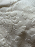 沐凡（mufan）全棉毛巾被 四季单双人加厚老式毯子纯棉学生四季空调午睡盖毯 欧雅米白 150*200cm 实拍图
