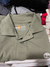 Timberland添柏嵐T恤男夏季新品戶(hù)外休閑運動(dòng)上衣透氣翻領(lǐng)短袖POLO衫A24H2 A24H2052/中麻灰色 XS (165) 曬單實(shí)拍圖
