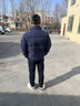 君羽戶(hù)外羽絨服男新款面包服700蓬白鵝絨立領(lǐng)加厚鵝絨服女SC62037 深藍 S 推薦男111-125斤/女110-120斤 曬單實(shí)拍圖