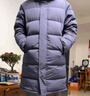 君羽戶外羽絨服男加厚中長款800蓬白鵝絨運動休閑保暖鵝絨服I52157 巖黑 XL （推薦161-180斤） 曬單實拍圖