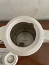 困而學(xué) 景德鎮(zhèn)陶瓷燒水壺家用瓷器電熱水壺自動斷電防干燒小號開水煮茶器 1.8L寬把年年有余 曬單實(shí)拍圖