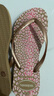 havaianas哈唯納Animals豹紋人字拖女夾腳平底鞋夏海邊外穿涼拖鞋 新色8548-玫瑰金 35-36 巴西碼 曬單實(shí)拍圖
